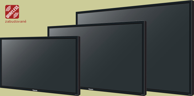 Profesionlne LCD/LED panely Panasonic TH-80LFC70, TH-65LFC70 a TH-50LFC70